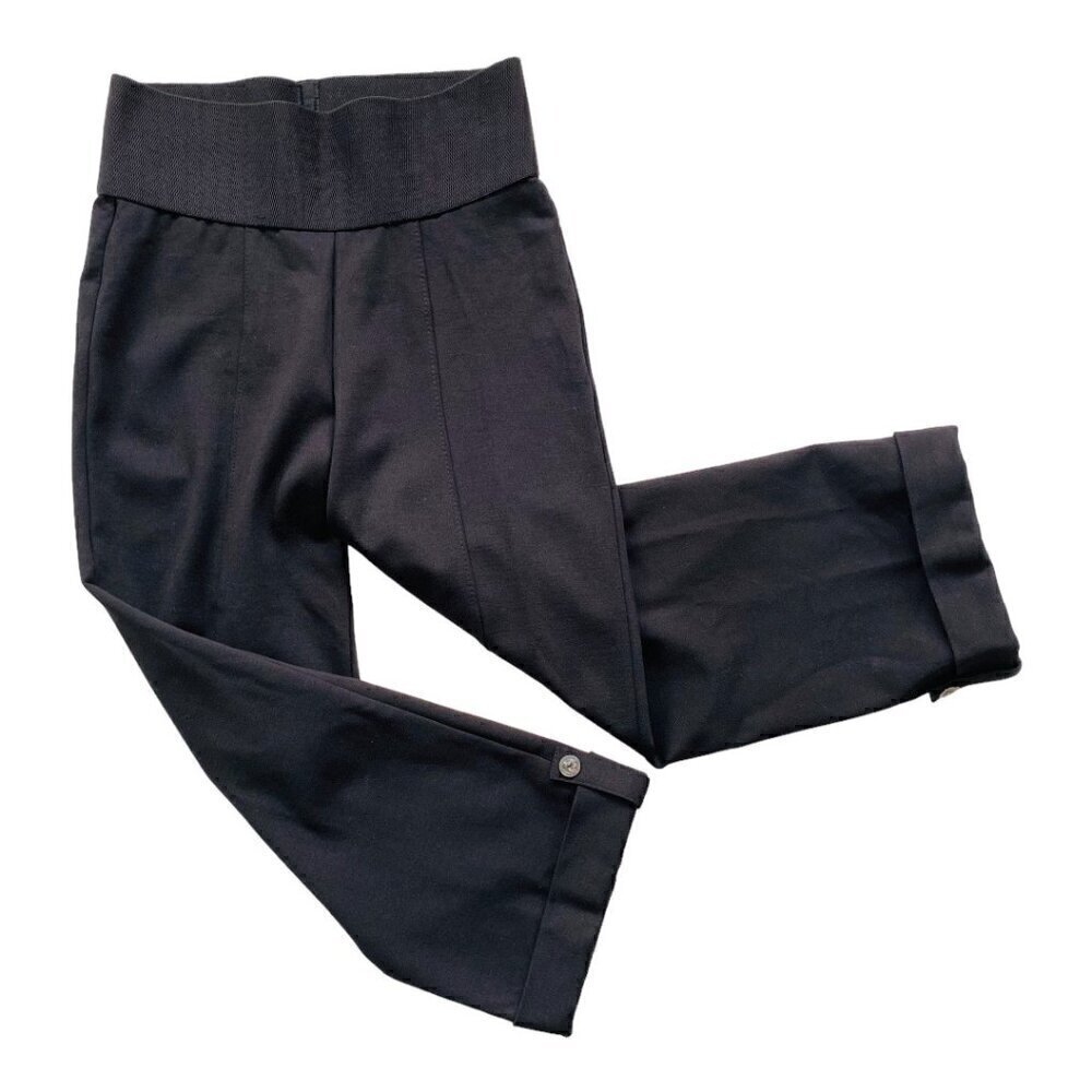 Nygard Slims High Waist Straight Leg Cuffed Capris 6/8
